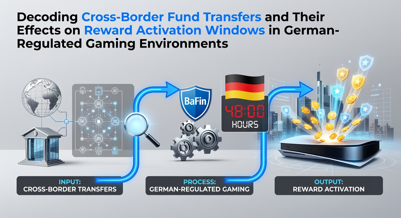 Illustration grenzüberschreitender Zahlungsflüsse in regulierten deutschen Gaming-Plattformen