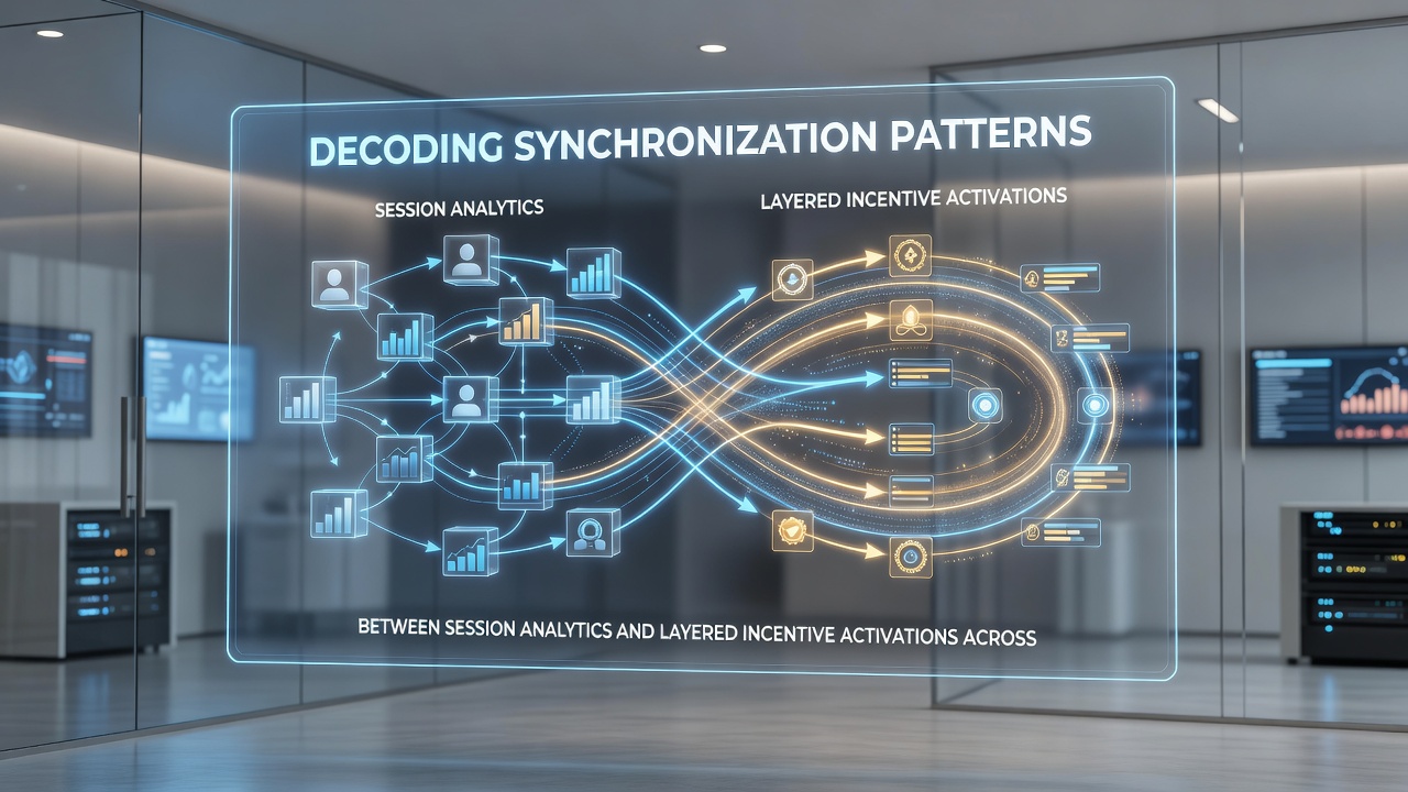 Visualisierung von Synchronisationsalgorithmen und gestaffelten Incentive-Layern in virtuellen Plattformen