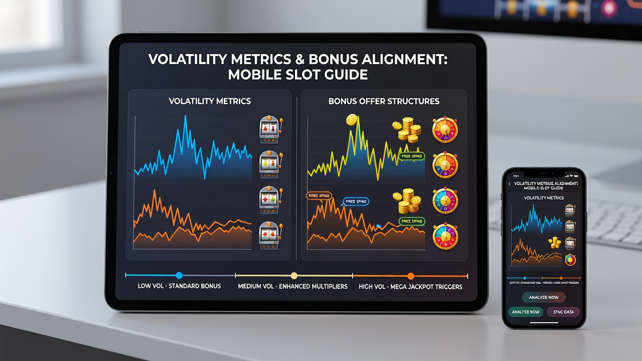 Mobile Casino-App mit Volatilitätsfiltern und Bonusübersicht